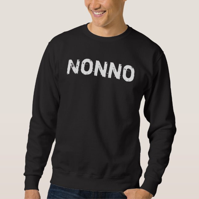 Nonno T-Shirt Långärmad Tröja (Framsida)