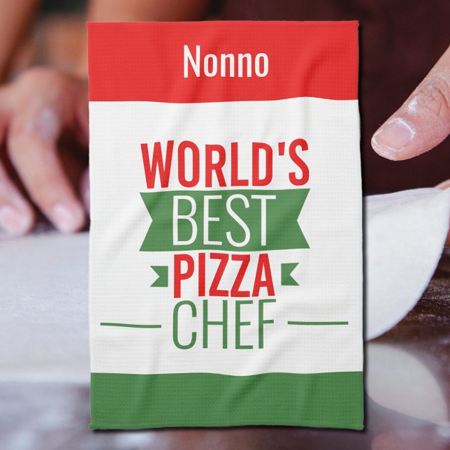 Nonno-World's Best Pizza Chef Kökshandduk (Skapare uppladdad)