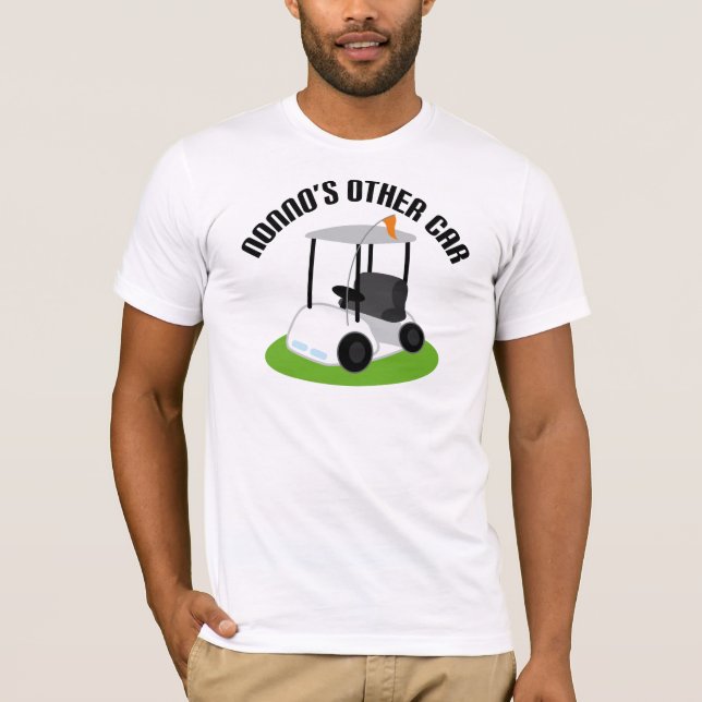 Nonnos annan bil (Golfvagnen) T Shirt (Framsida)