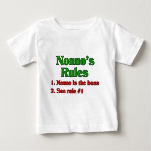 Nonnos (italiensk farfar) regler t shirt