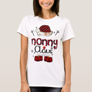 Nonny Claus Red Play - Grandma Gift T Shirt