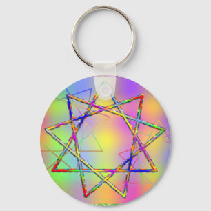 Nonogram Chakra Nyckelring