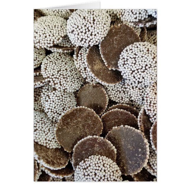 Nonpareil Candy Birthday Hälsningskort (Framsidan)