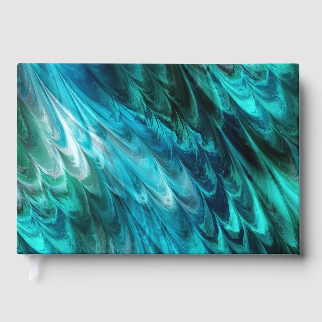 nonpareil kelpie teal : gästböcker (Framsida)