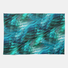 nonpareil kelpie teal: kökshandduk