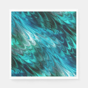 nonpareil kelpie teal: pappersservett