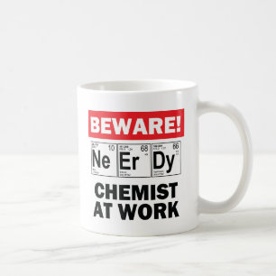 nonsens kemist kaffe mugg