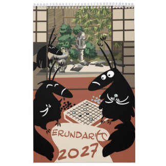 Nonsense Possums Konstkalender 2027 Kalender