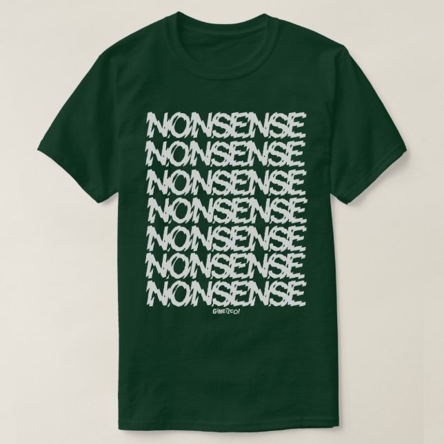 NONSENSE T SHIRT (Design framsida)