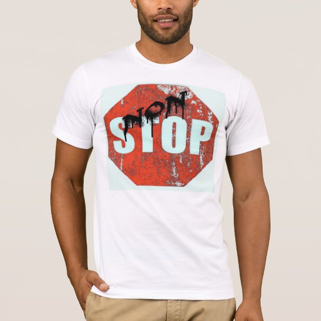 nonstop vitt-skjorta tee (Framsida)