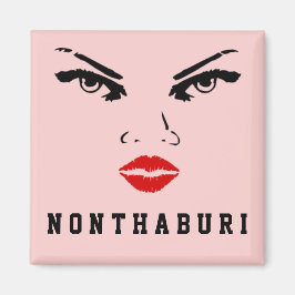 Nonthaburi, Thailand Woman Girlvän Magnet