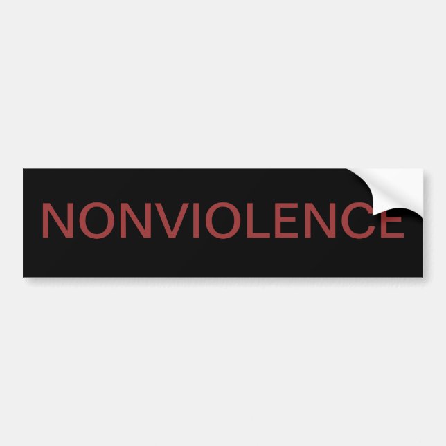 NONVIOLENCE BILDEKAL (Framsidan)