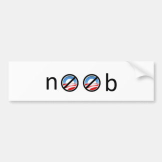 Noob anti-Obama bildekal