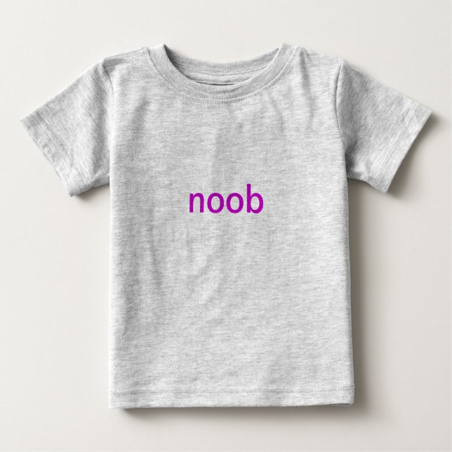 Noob baby t-shirt (Framsida)