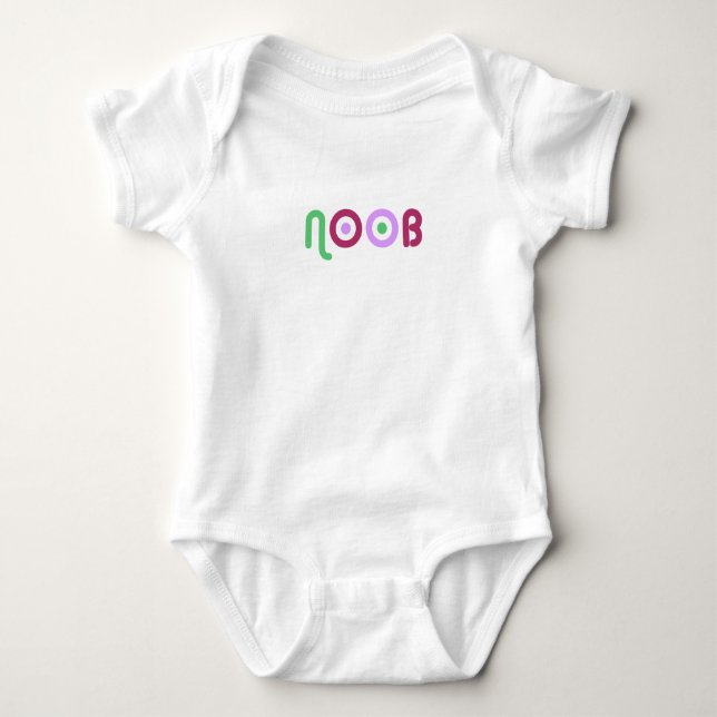 NOOB-flicka Tee (Framsida)