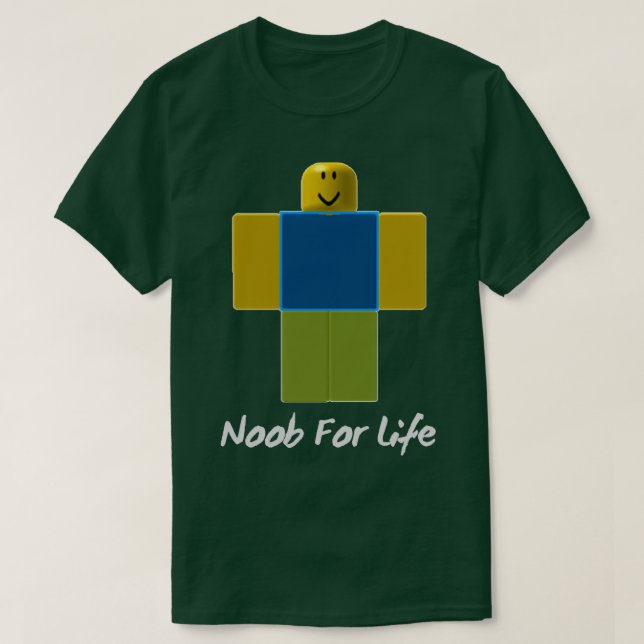 Noob for Life T Shirt (Design framsida)
