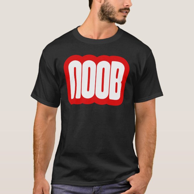 noob tee shirt (Framsida)