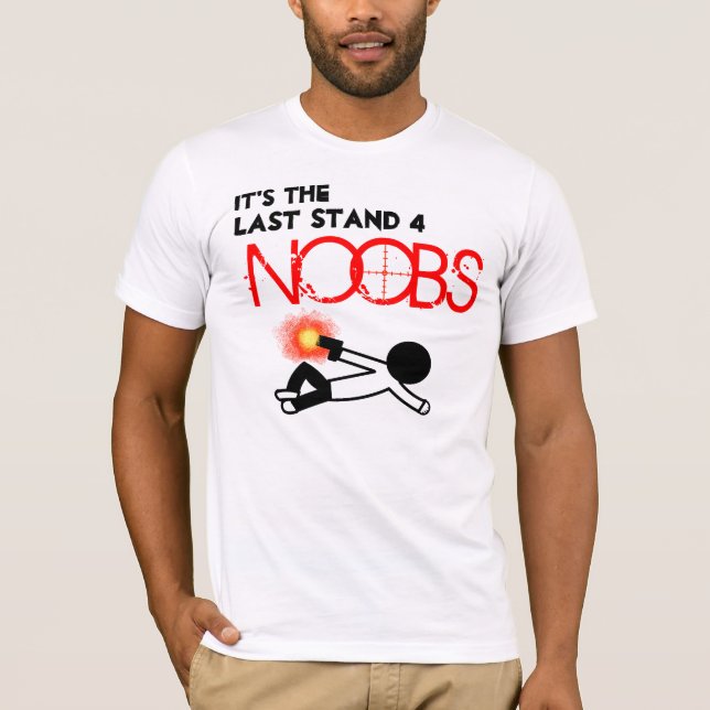 Noob utslagsplats tee shirt (Framsida)