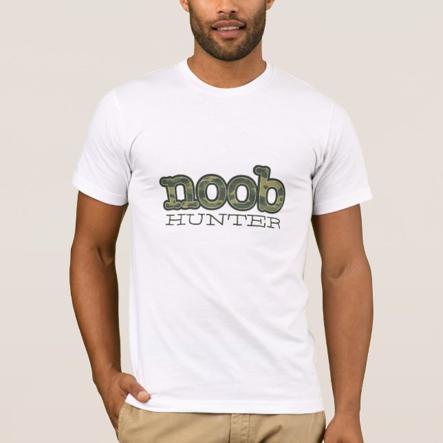 noobjägare tee shirt (Framsida)