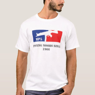 Noobs för MP5 Pwning efter 1966 T Shirt