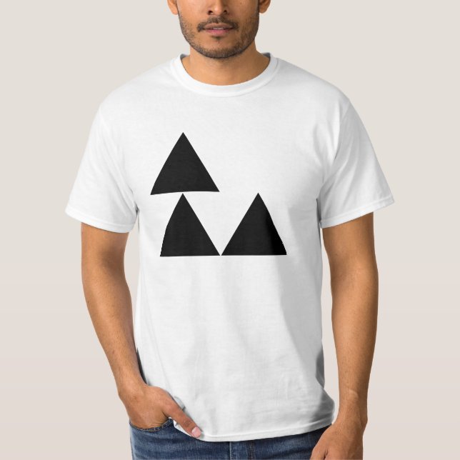 Noobs kan inte Triforce T Shirt (Framsida)