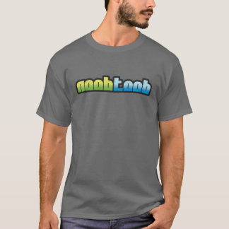 Noobtoob logotypgrått t shirt