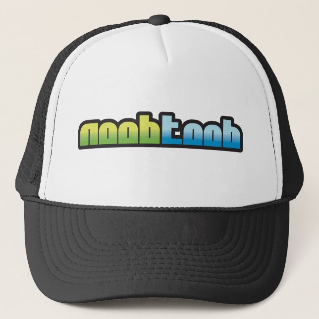 NooBTooB logotyphatt Truckerkeps (Framsida)