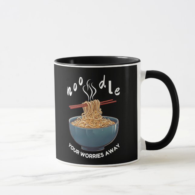 Noodla era bekymmer på väg! mugg (Höger)