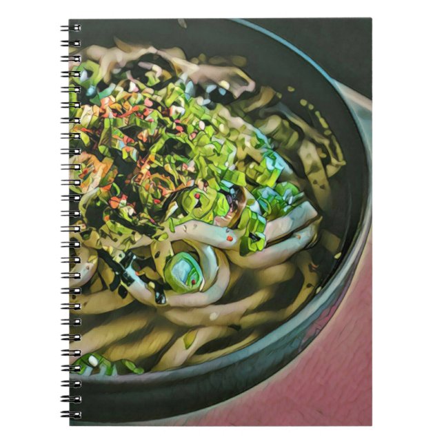 Noodle älskare design anteckningsbok (Framsidan)