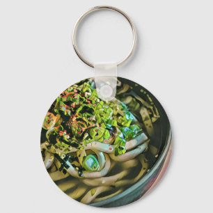Noodle älskare design nyckelring