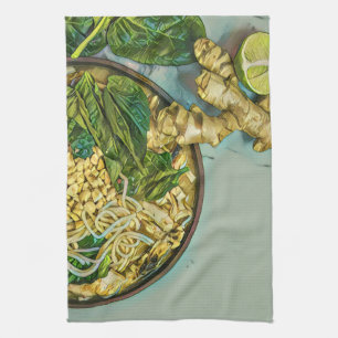 Noodle älskare-gåva kökshandduk