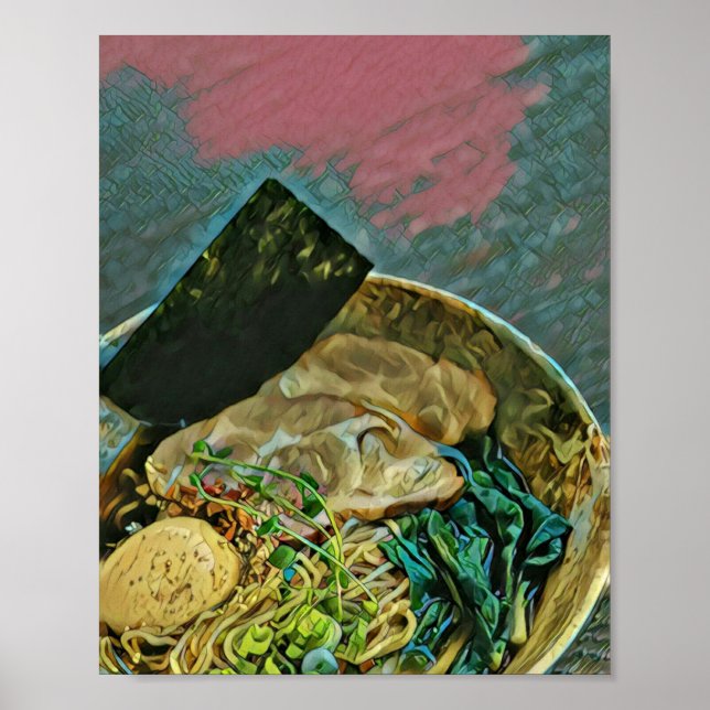 Noodle älskare-gåva poster (Framsidan)