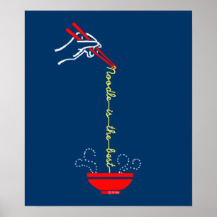 Noodle är bäst poster