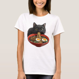 Noodle Cat, Ramen Cat T Shirt