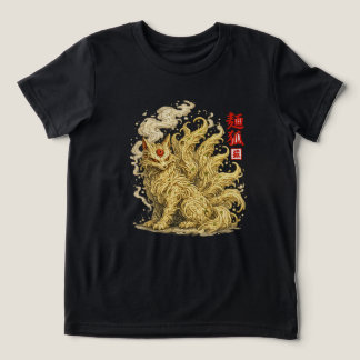 Noodle Kitsune – Japanese Fox Spirit Made of Ramen T Shirt