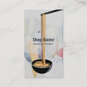 Noodle Shop Visitkort