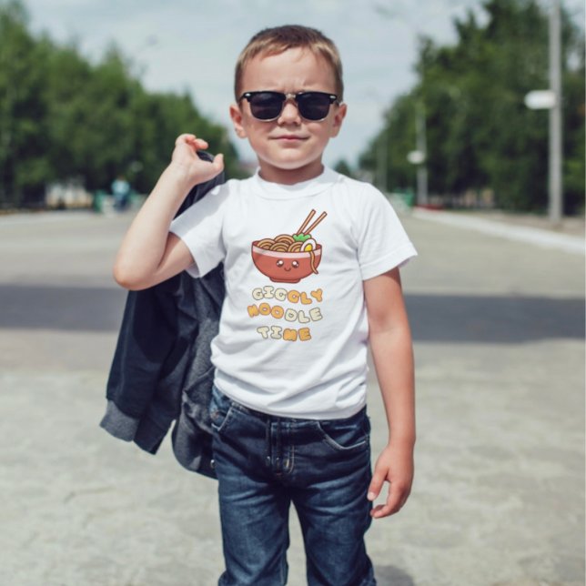 Noodle-tid | Cute Noodle T-Shirt (Skapare uppladdad)