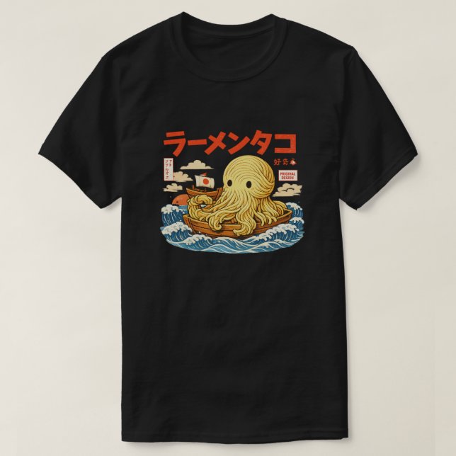 Noodle Tide T Shirt (Design framsida)