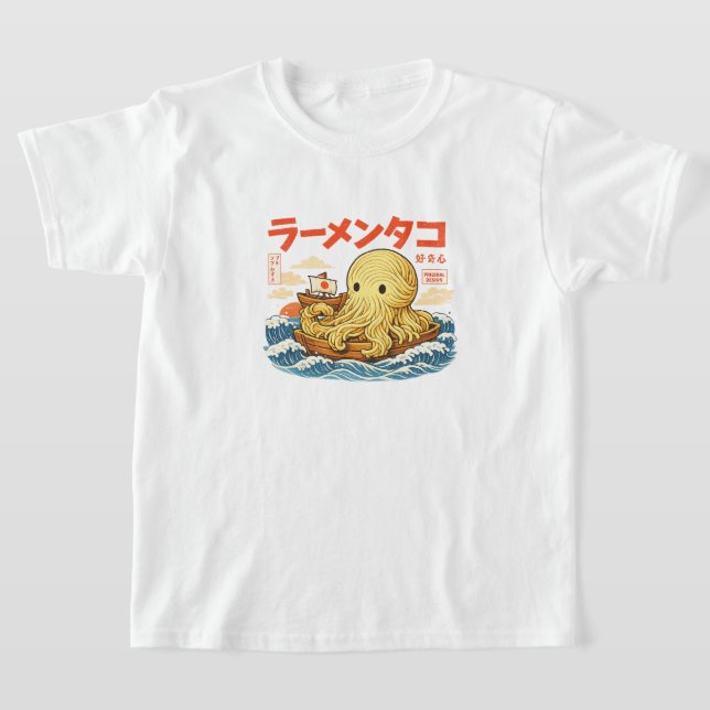 Noodle Tide T Shirt (Laydown)