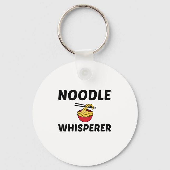NOODLE WHISPERER NYCKELRING (Framsida)