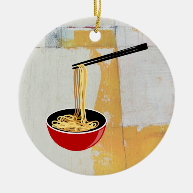 Noodles Julgransprydnad Keramik (Framsidan)