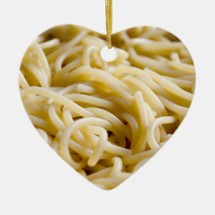Noodles mönster julgransprydnad keramik