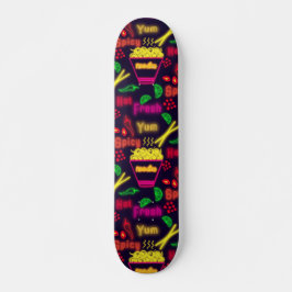 Noodles neon mini skateboard bräda 18,5 cm