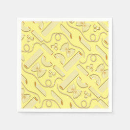 Noodles Pasta Kid 1st Birthday Party Italia Pappersservett