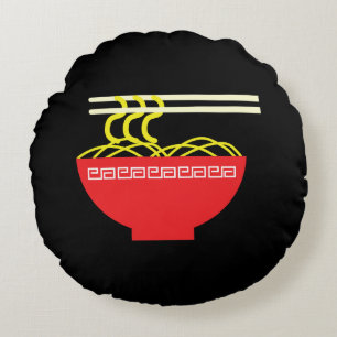 Noodles Rund Kudde