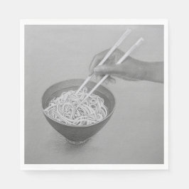 Noodles - Standard Luncheon Papper Napkins Pappersservett