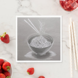 Noodles - Standard Luncheon Papper Napkins Pappersservett