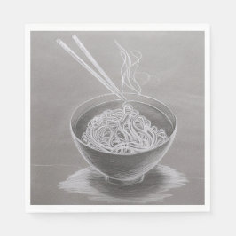 Noodles - Standard Luncheon Papper Napkins Pappersservett