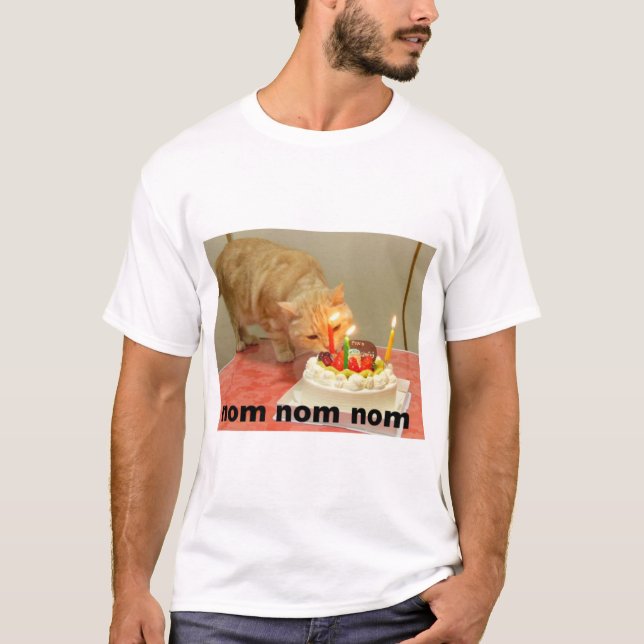 nooen är det min födelsedag tee (Framsida)