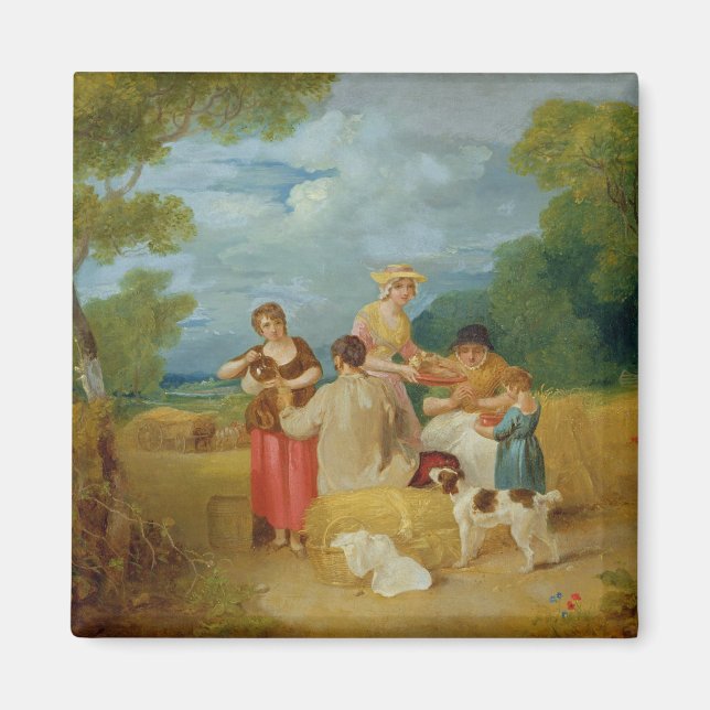 Noon, 1799 (olja på canvas) magnet (Framsidan)